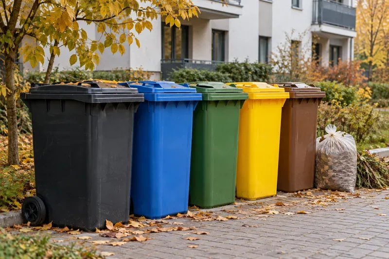Odbiór odpadów w Warszawie w październiku 2026: harmonogram, gabaryty, zielone i PSZOK