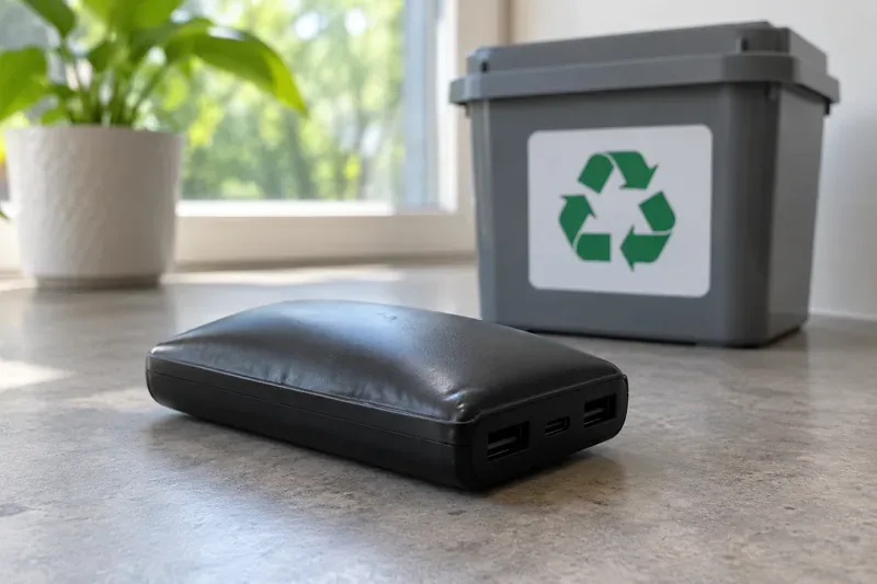 Opgezwollen powerbank weggooien in Dordrecht: dit is de veilige route
