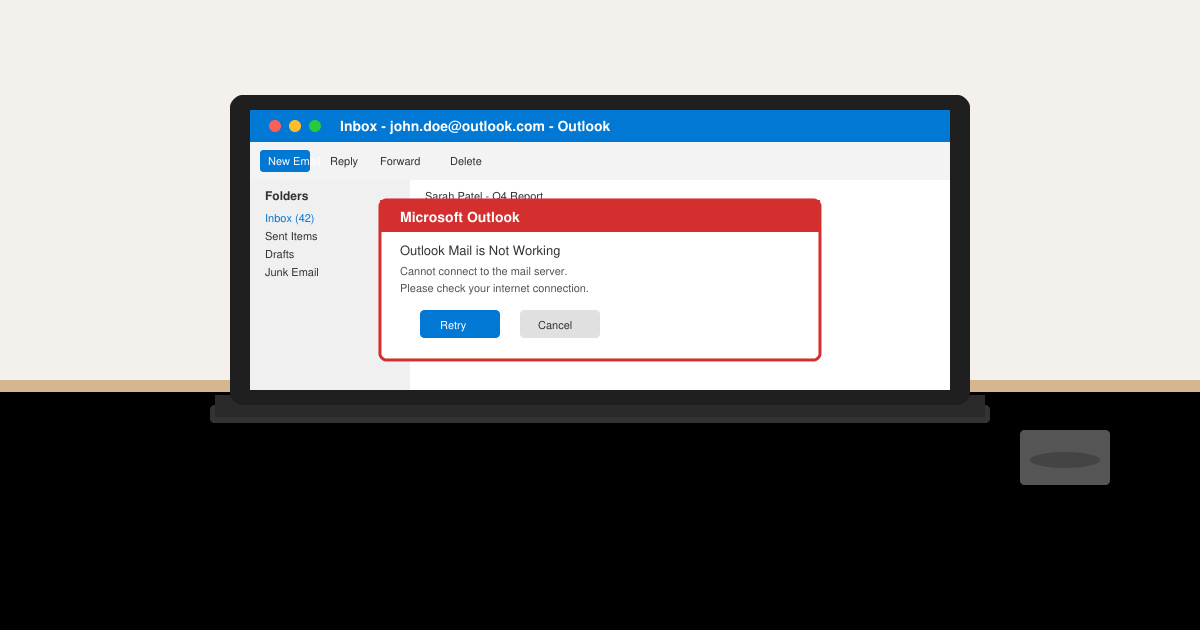 Outlook Mail is Not Working