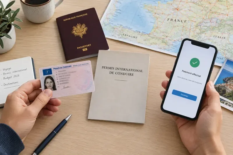 Permis international 2026 : combien coûte la demande ?