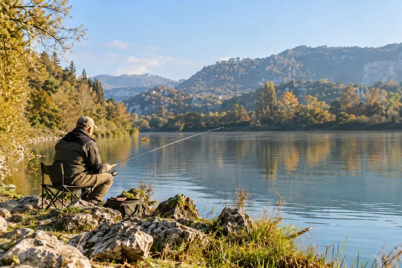Pesca nel Lazio a ottobre 2026: periodi di divieto, licenze, limiti di cattura e regole per fiumi, laghi e aree protette