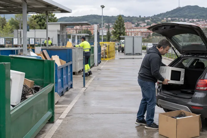 Punto limpio en Bilbao: qué residuos aceptan y cómo acceder a los Bilbogarbis
