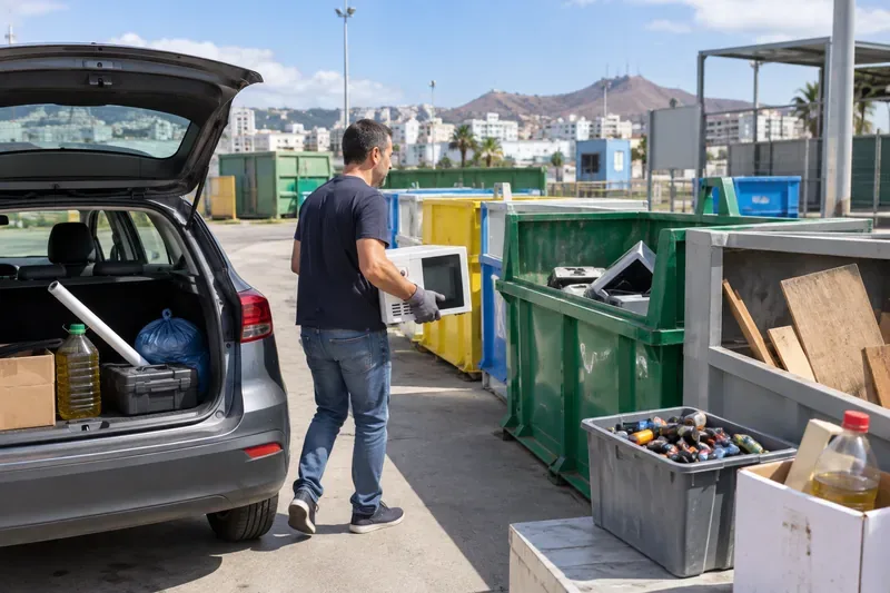 Punto limpio en Las Palmas de Gran Canaria: residuos admitidos, límites y acceso
