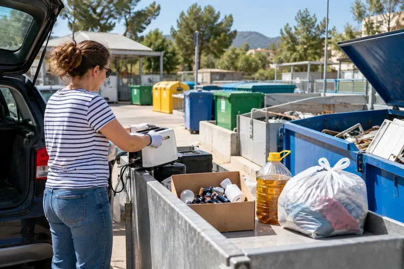Punto limpio en Palma: qué residuos aceptan y cómo acceder sin perder el viaje