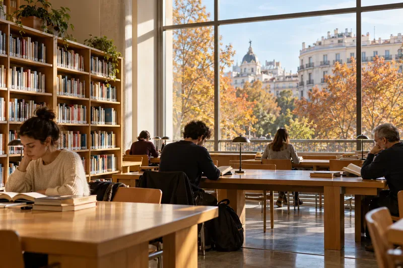 Qué abre y qué cierra en Madrid en octubre de 2026: bibliotecas, museos, Correos y servicios municipales