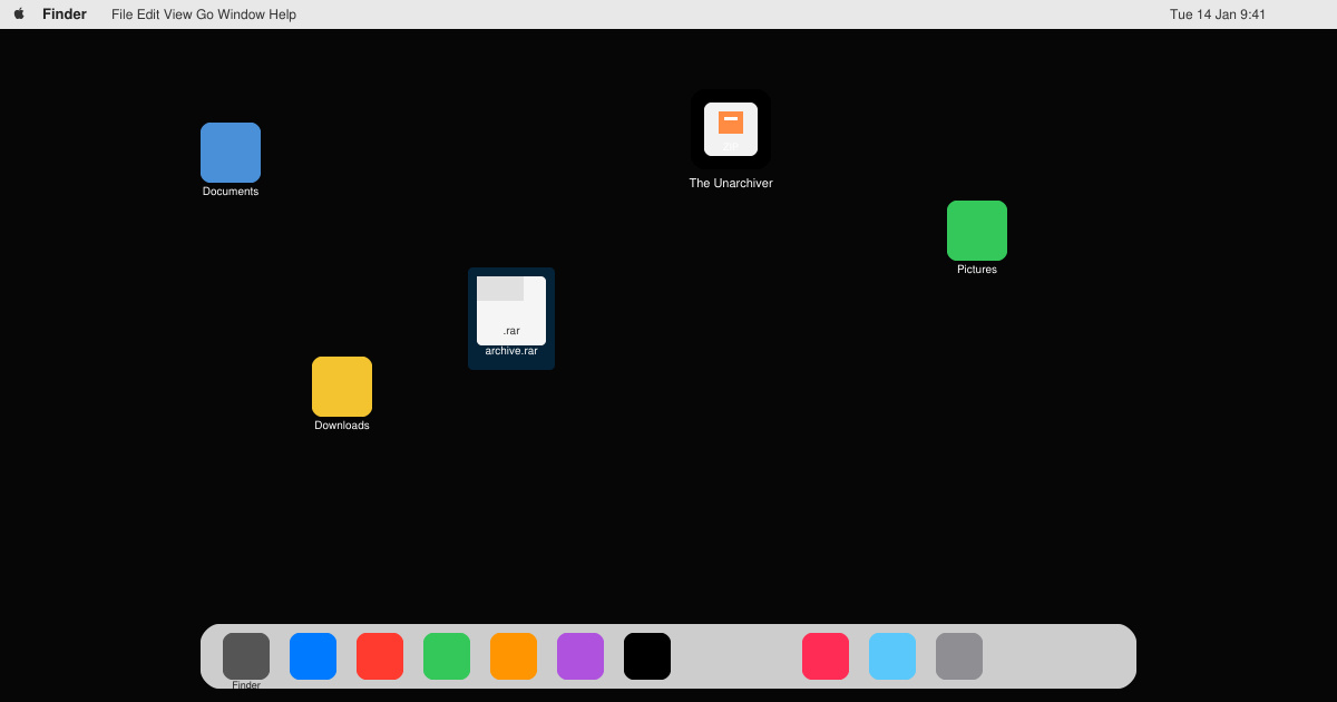 Rar File Opener for Mac