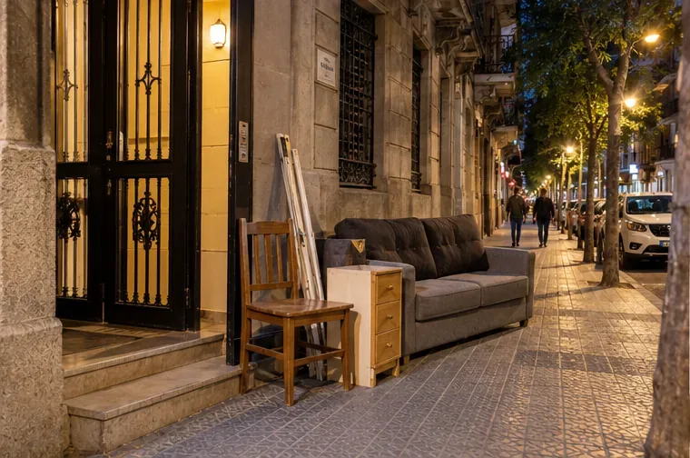 Recogida de muebles y enseres en Barcelona: cómo funciona, qué sacar y cuándo pedir recogida a domicilio