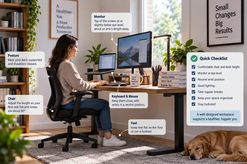 Ergonomia del lavoro da remoto nel 2026: migliora il tuo ufficio domestico senza spendere troppo.