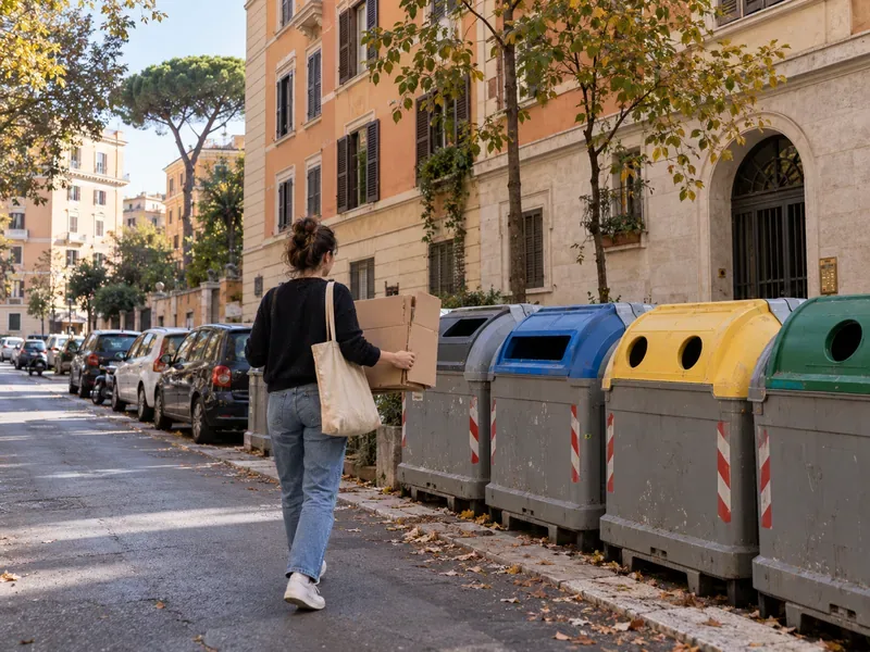 Rifiuti a Roma a ottobre 2026: raccolta, festività, sfalci e ingombranti