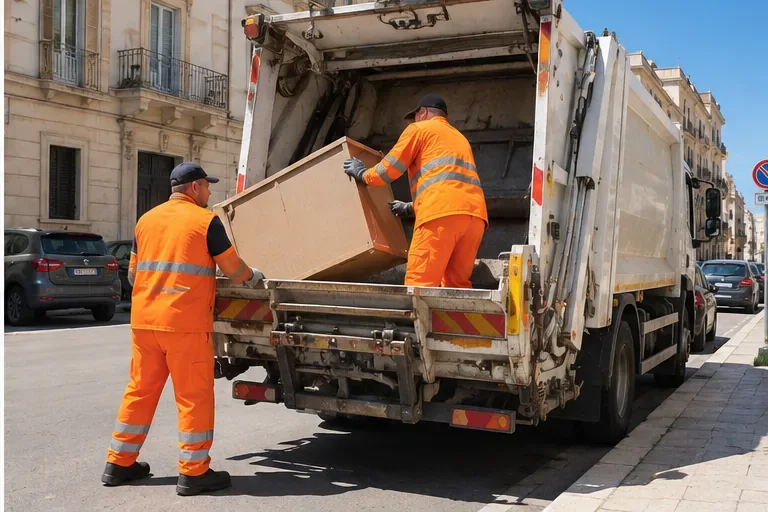 Ritiro rifiuti ingombranti a Bari: come prenotarlo e prepararli correttamente