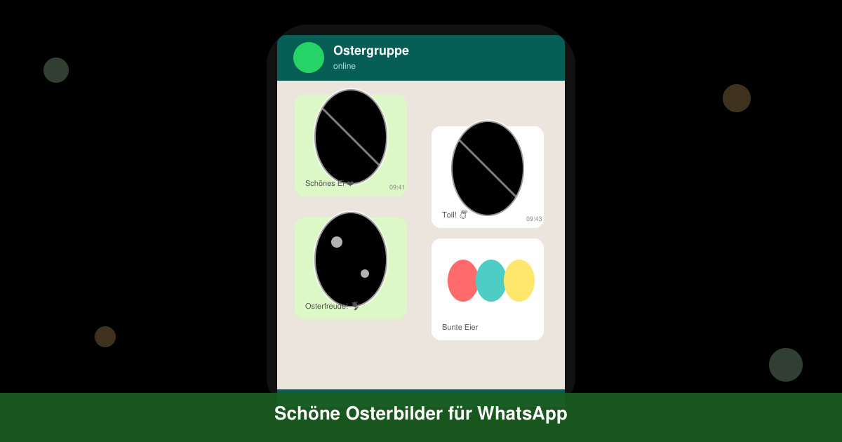 Schöne osterbilder für WhatsApp