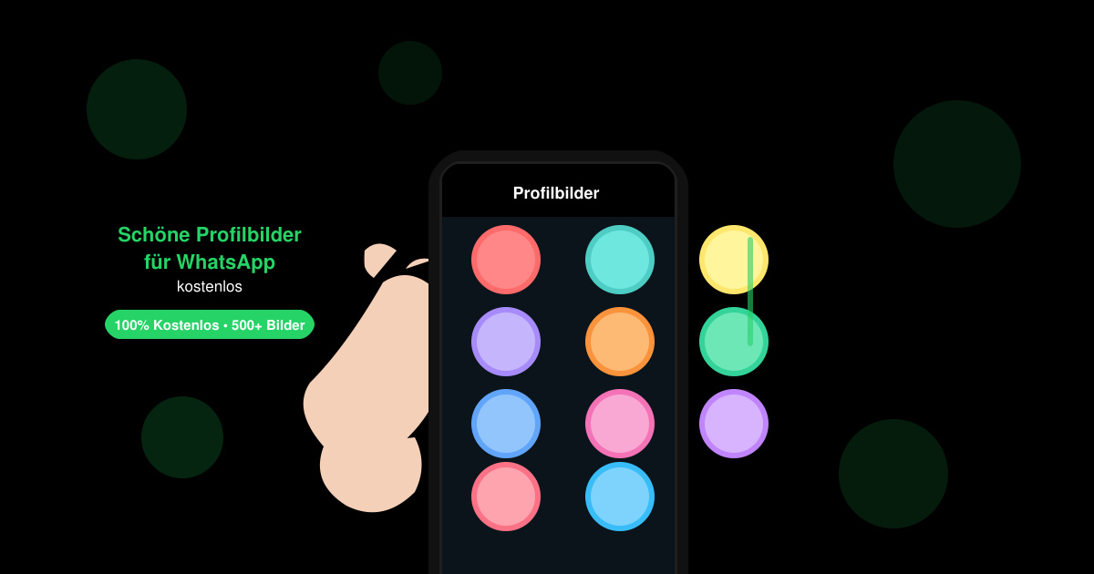 Schöne profilbilder für WhatsApp kostenlos
