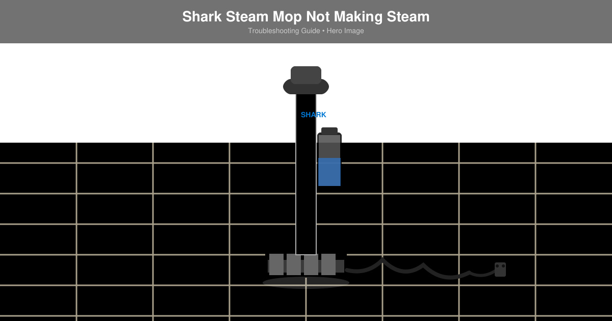 Shark Steam Mop Not Making Steam