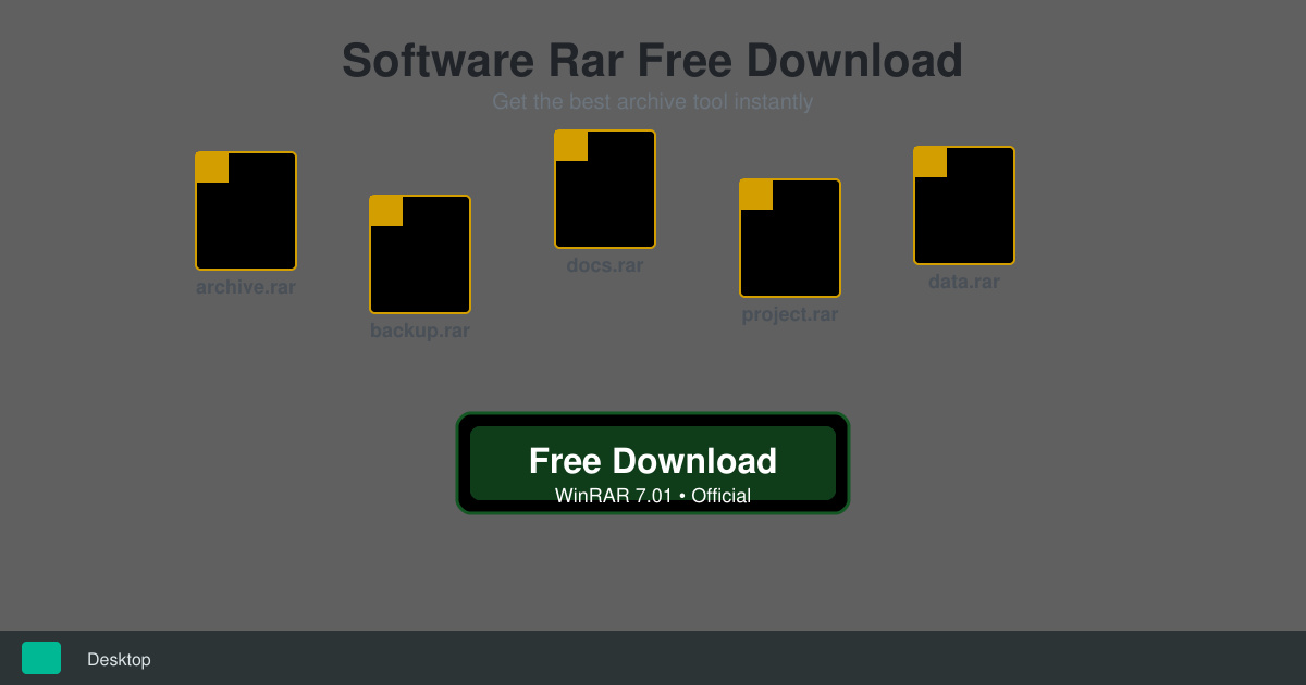Software Rar Free Download