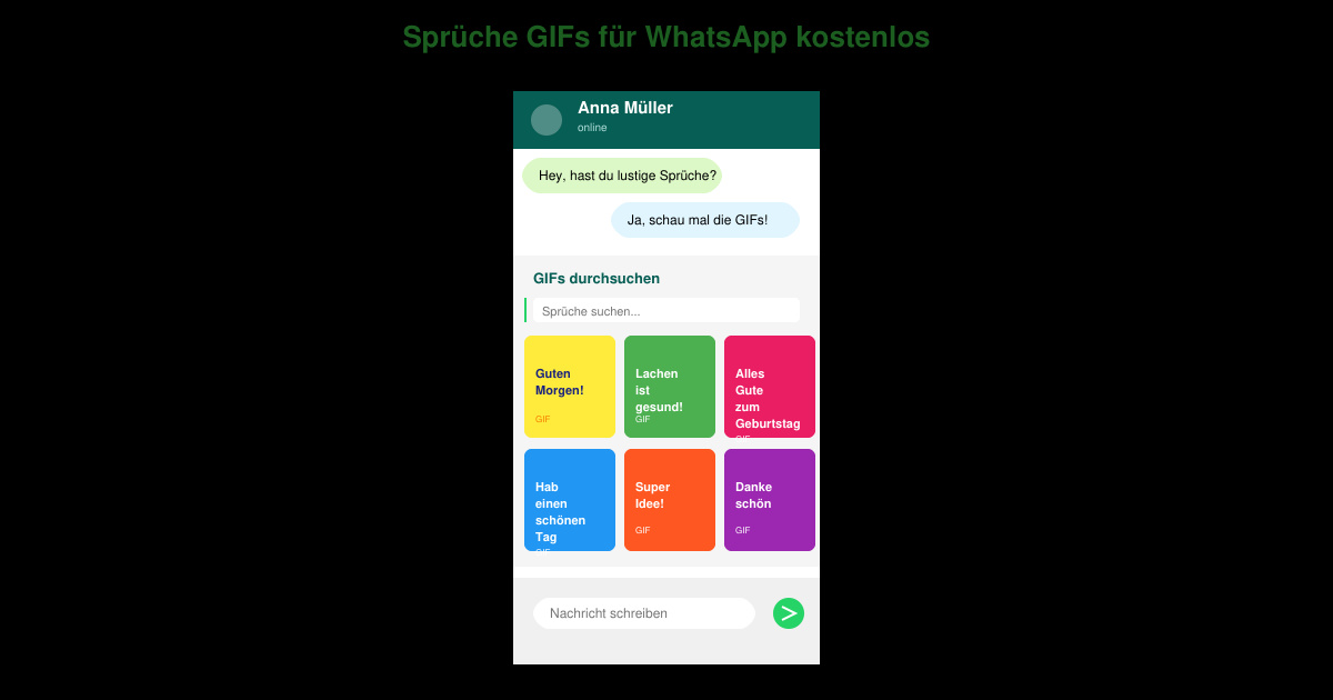 Sprüche gifs für WhatsApp kostenlos