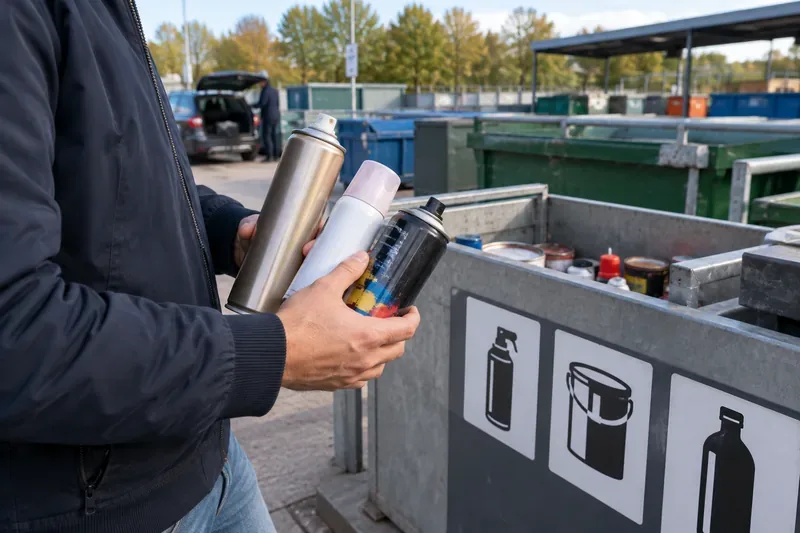 Spuitbussen weggooien in Groningen: waar kunt u ze inleveren?