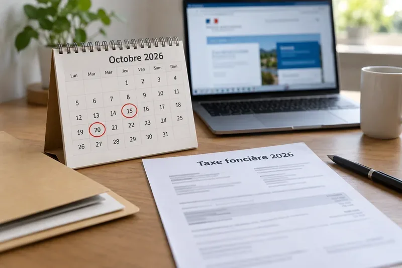 Taxe foncière 2026 : 15 ou 20 octobre ? Dates de paiement et avis introuvable