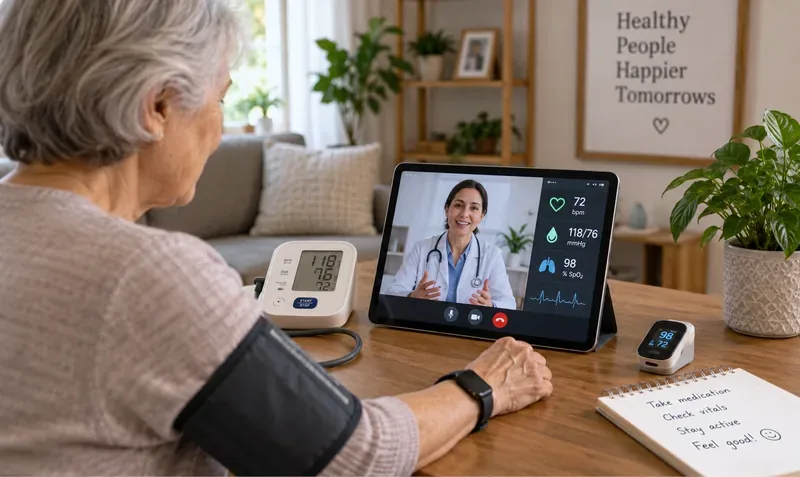 Das Internet der medizinischen Dinge (IoMT): Was es in der telemedizinischen Patientenversorgung wirklich verändert