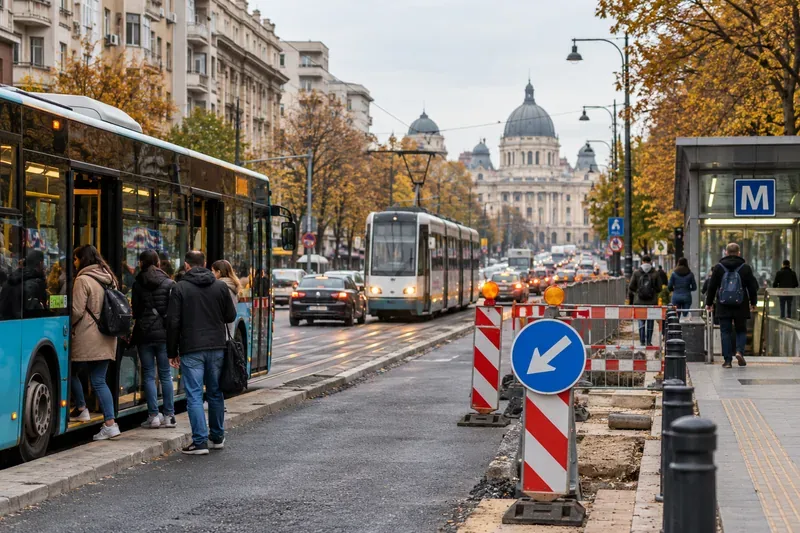 Trafic în București în octombrie 2026: restricții, devieri STB, lucrări CFR și ce trebuie reverificat