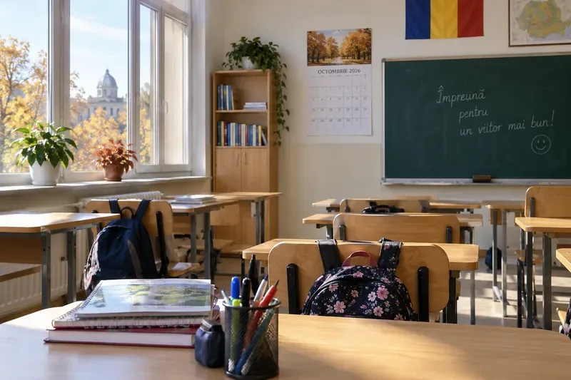 Vacanța școlară din București în octombrie 2026: ultima zi de curs, datele vacanței și revenirea la școală