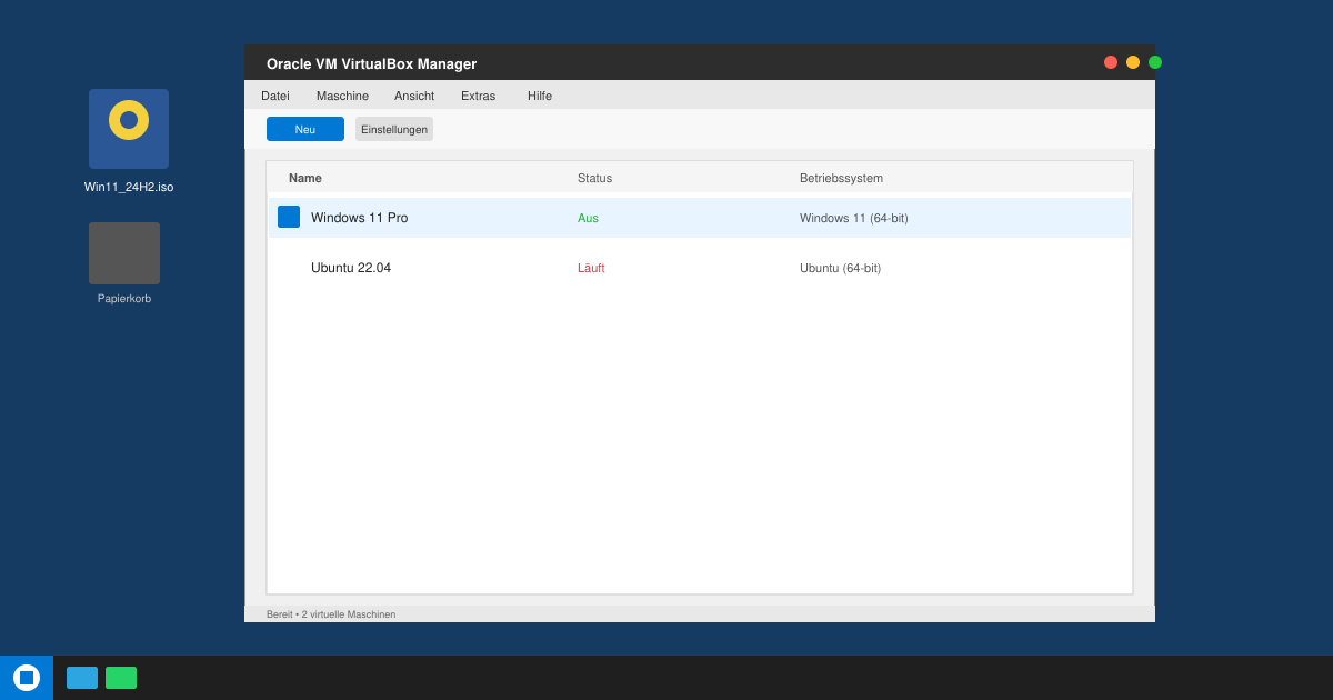 Virtuelle maschine Windows 11 kostenlos
