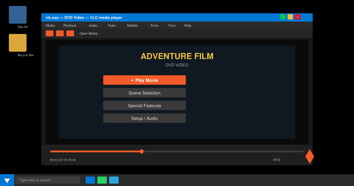 VLC DVD Player for Windows 10