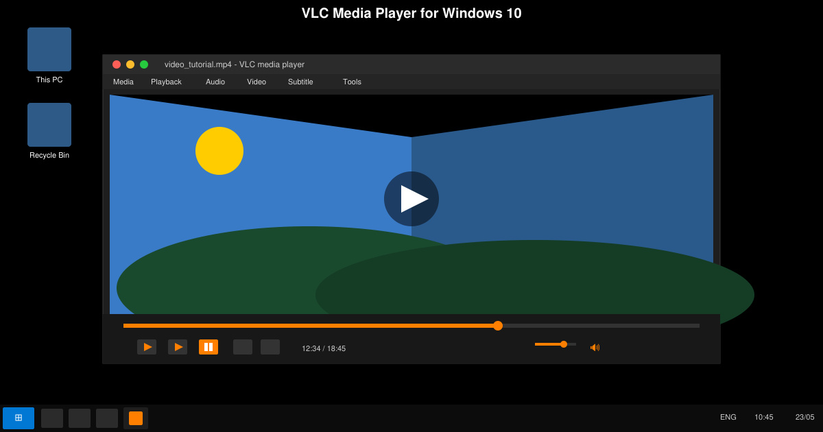 VLC Media for Windows 10