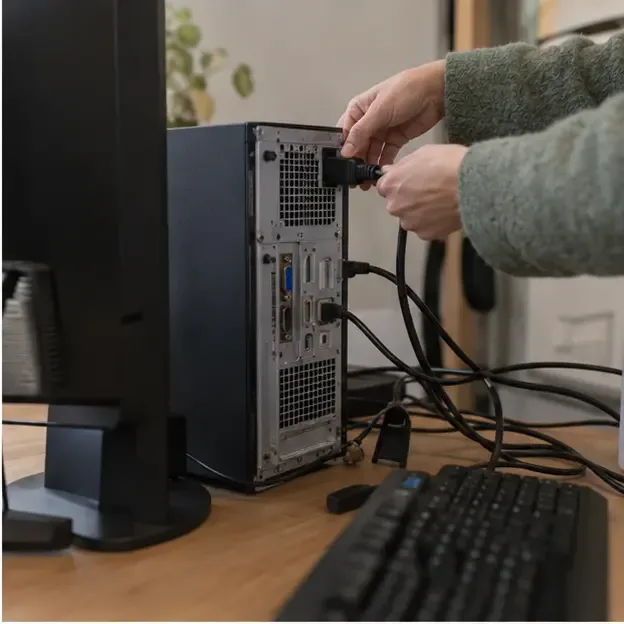 Stap 2 bij het veilig inleveren van een computer in Utrecht