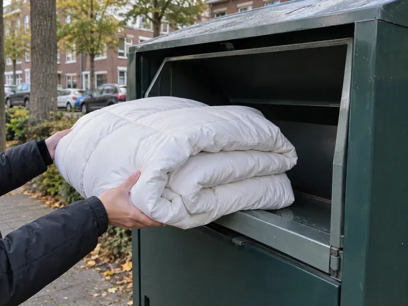 Waar kunt u een dekbed weggooien in Arnhem? Dit zijn de juiste opties