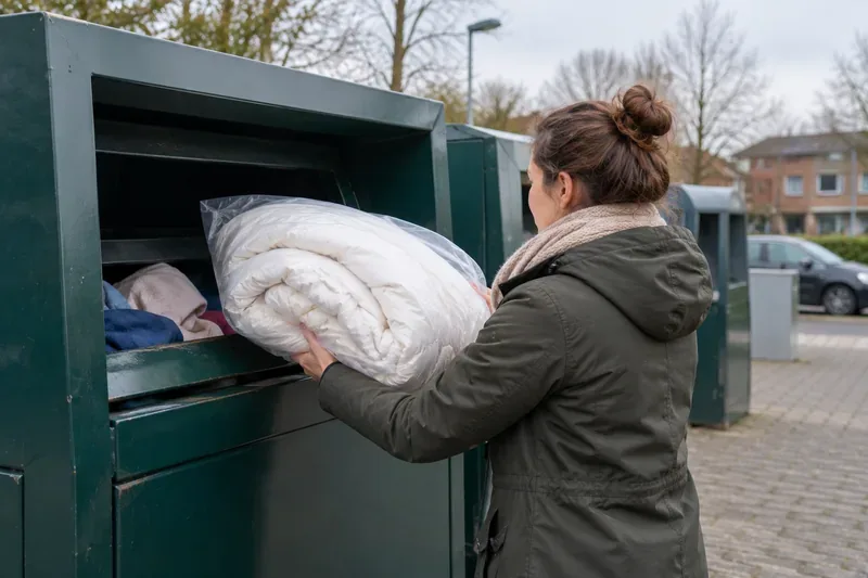 Waar kunt u een dekbed weggooien in Ede? Dit zijn de juiste opties