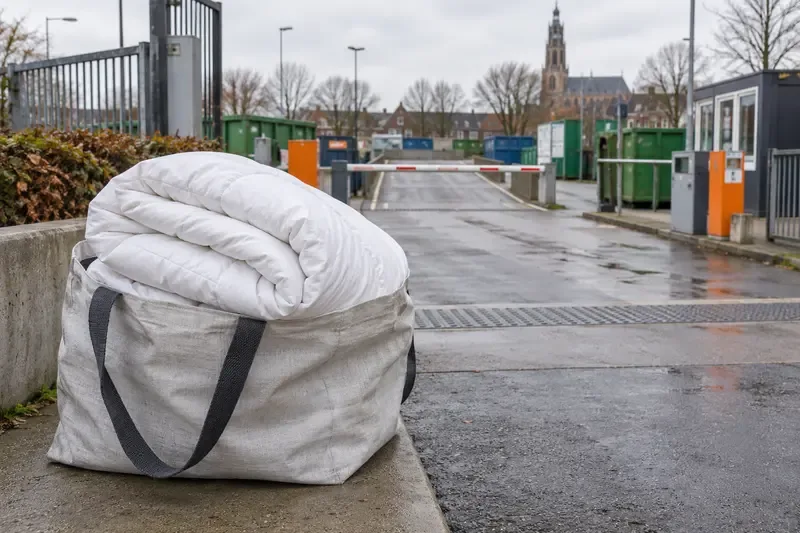 Waar kunt u een dekbed weggooien in Haarlem? Dit is de juiste route