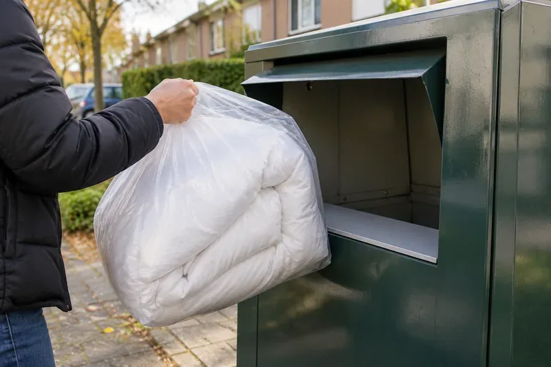 Waar kunt u een dekbed weggooien in Leeuwarden? Dit zijn de juiste opties