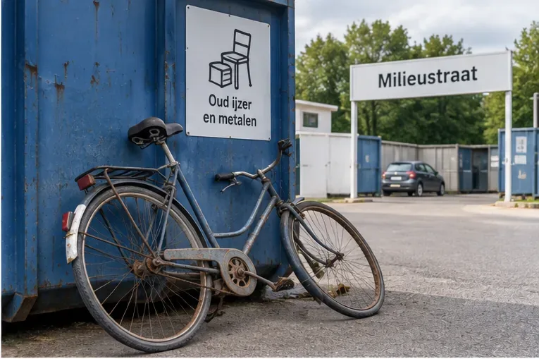 Waar kunt u een fiets weggooien? Dit zijn de juiste opties in Nederland