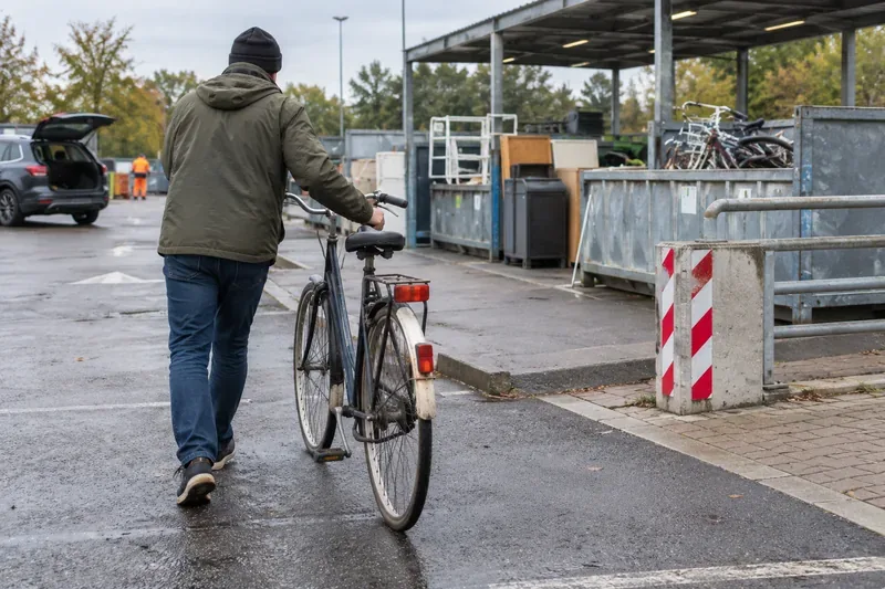 Waar kunt u een fiets weggooien in Leiden? Opties voor hergebruik, Milieustraat en e-bikes