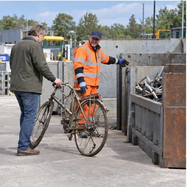 Waar kunt u een fiets weggooien in Maastricht? Hergebruik, milieupark en accu