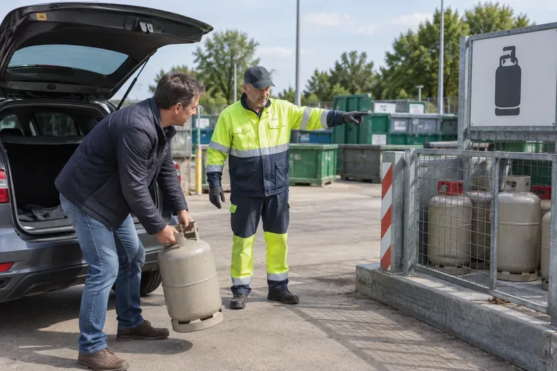 Waar kunt u een gasfles weggooien in Ede? Dit zijn de veilige opties