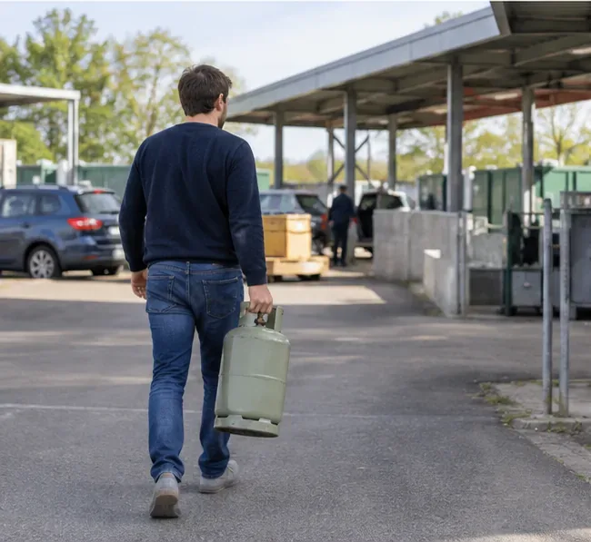 Waar kunt u een gasfles weggooien in Zaanstad? Zo levert u hem veilig in