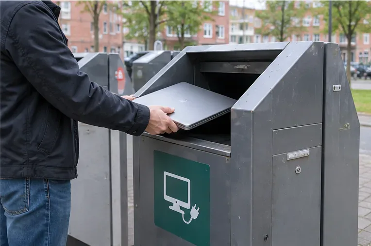 Waar kunt u een laptop weggooien in Amsterdam? Dit zijn de juiste opties