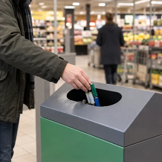 Waar kunt u een lithiumbatterij weggooien in Dordrecht?