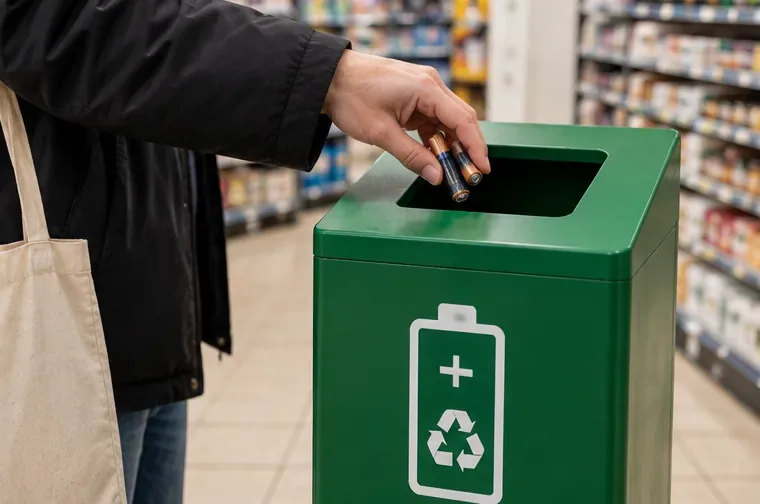 Waar kunt u een lithiumbatterij weggooien in Almere? Zo levert u hem veilig in