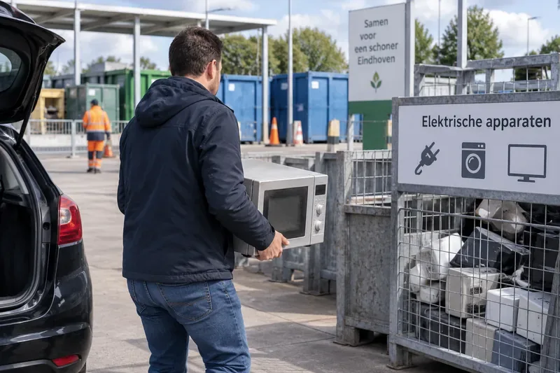 Waar kunt u een magnetron weggooien in Eindhoven? Dit zijn de juiste opties