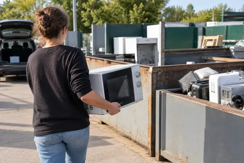 Waar kunt u een magnetron weggooien in Leiden? Dit zijn de juiste inleverroutes