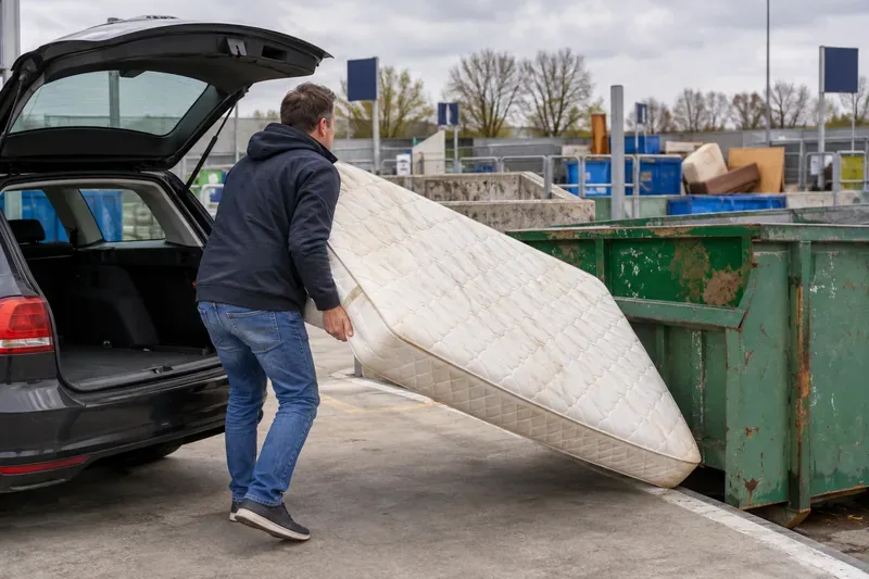 Waar kunt u een matras weggooien in ’s-Hertogenbosch? Milieustation, ophalen en kosten