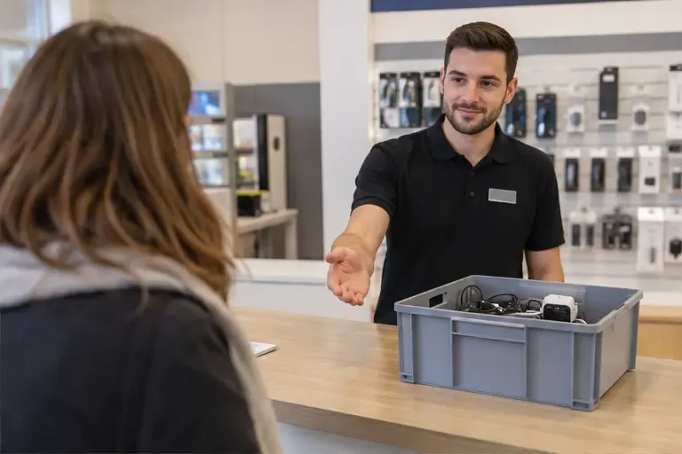 Waar kunt u een opgezwollen powerbank weggooien in Almere?