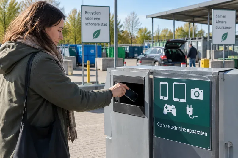 Waar kunt u een smartphone weggooien in Almere? Veilige inleverpunten en keuzes in 2026