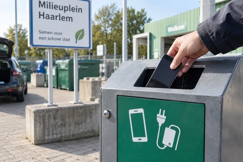 Waar kunt u een smartphone weggooien in Haarlem? Dit zijn de juiste inleverpunten