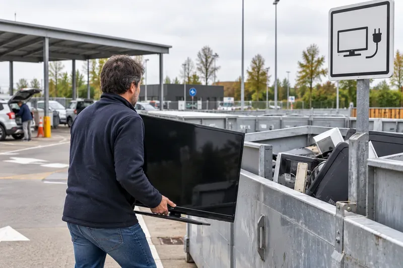 Waar kunt u een televisie weggooien in Almere? Dit zijn de veilige en praktische opties