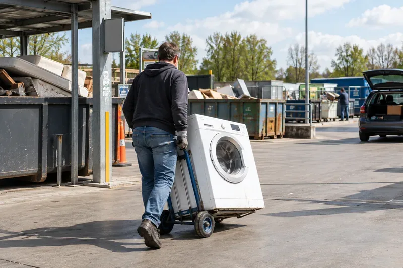 Waar kunt u een wasmachine weggooien in Almere? Dit zijn de juiste opties