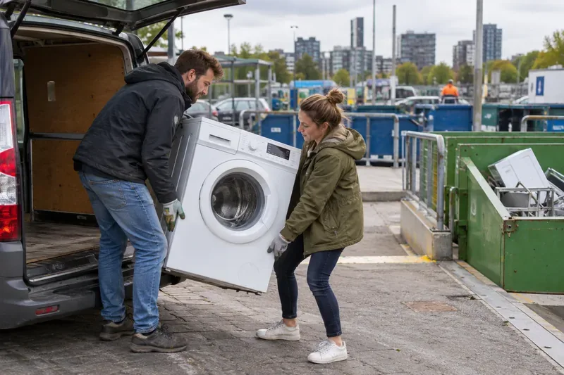 Waar kunt u een wasmachine weggooien in Amsterdam? Dit zijn de juiste opties in 2026