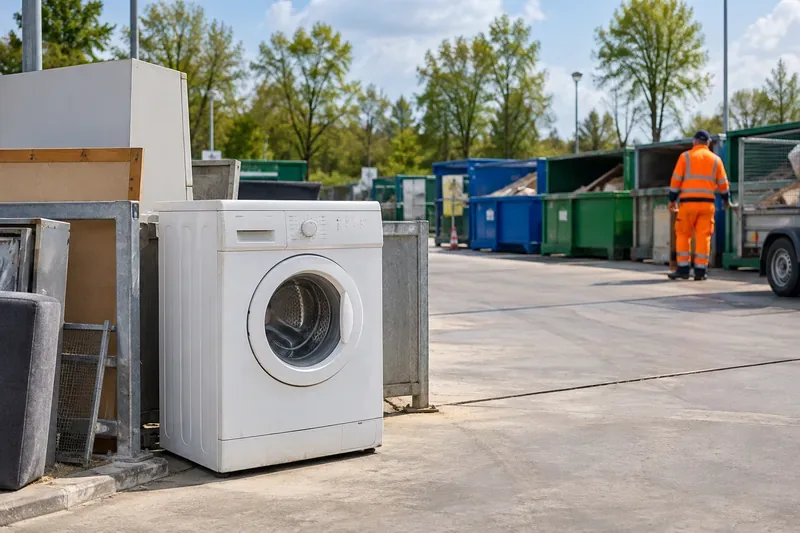Waar kunt u een wasmachine weggooien in Ede? Dit zijn uw opties